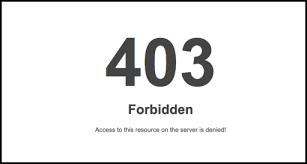 為什么網(wǎng)站會(huì)出現(xiàn)403 Forbidden？怎樣解決？