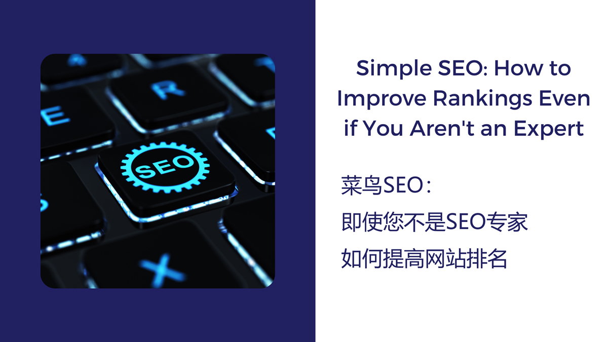 關(guān)于菜鳥(niǎo)SEO優(yōu)化的4個(gè)建議